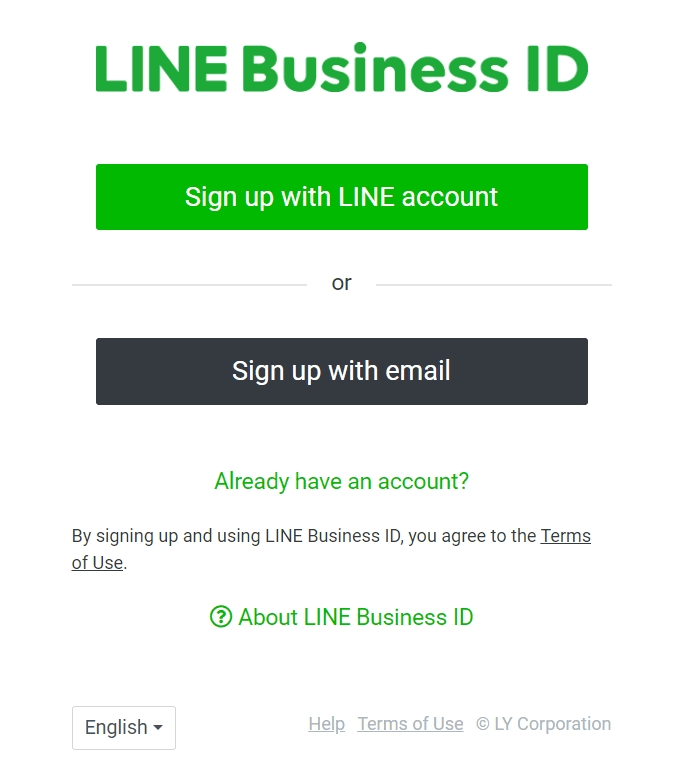 How to Open a LINE Business Account