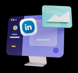 Builds a strong LinkedIn profile icon