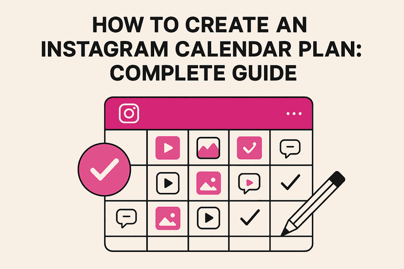 How to Create an Instagram Calendar Plan: Complete Guide